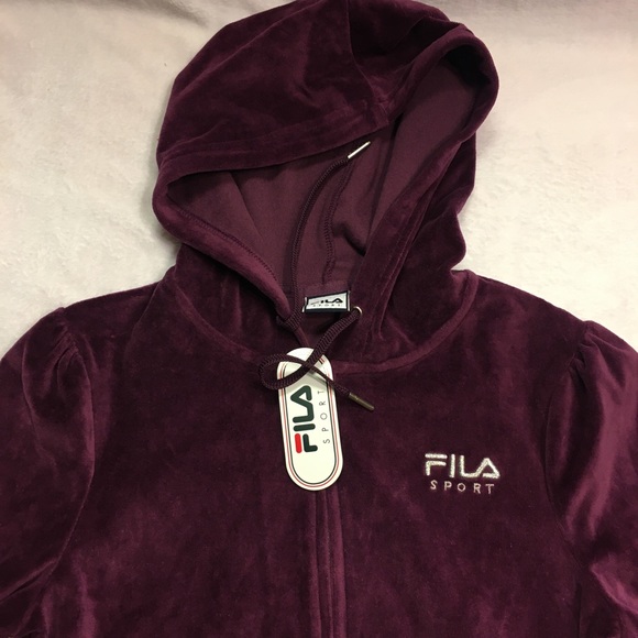 NWT Women’s Eliot fila hoodie jacket - Picture 2 of 4